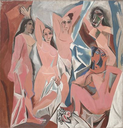 Pablo Picasso, Les Demoiselles d’Avignon, 1907, The Museum of Modern Art, New York