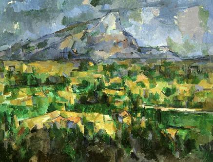 Paul Cézanne, Montagne Sainte Victoire, 1904, Philadelphia Museum of Art 